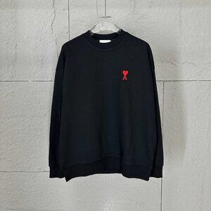 Ami Crew Neck Long Sleeve Sweatshirt